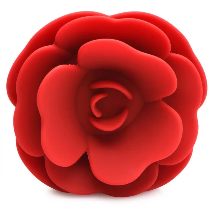 28x Silicone Vibrating Rose Anal Plug With Remote - Small | XR Brands Booty Sparks Male Sex Toys 28x Silicone Vibrating Rose Anal Plug With Remote - Small | XR Brands Booty Sparks Male Sex Toys