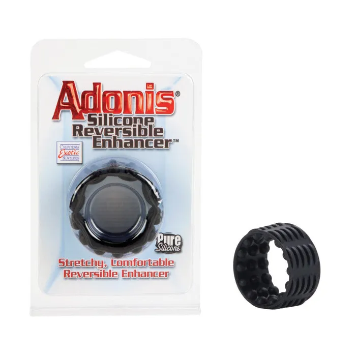 Adonis Silicone Reversible - Black | CalExotics Anal