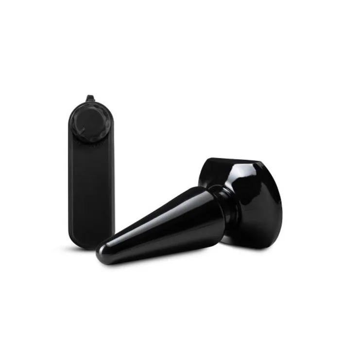 Anal Adventures - Basic Vibrating Anal Pleaser - Black | Blush Novelties Anal Anal Adventures - Basic Vibrating Anal Pleaser - Black | Blush Novelties Anal