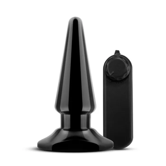 Anal Adventures - Basic Vibrating Anal Pleaser - Black | Blush Novelties Anal Anal Adventures - Basic Vibrating Anal Pleaser - Black | Blush Novelties Anal