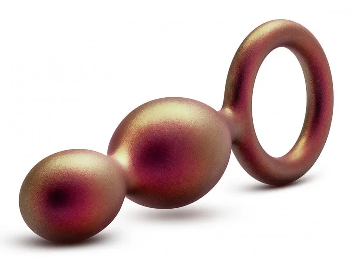 Anal Blush Novelties Anal Adventures Matrix Duo Loop Plug Copper