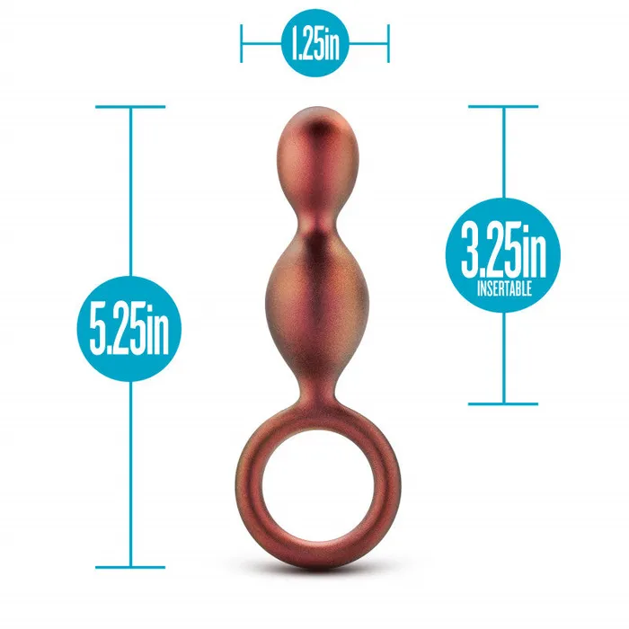 Anal | Blush Novelties Anal Adventures Matrix - Duo Loop Plug - Copper Anal | Blush Novelties Anal Adventures Matrix - Duo Loop Plug - Copper