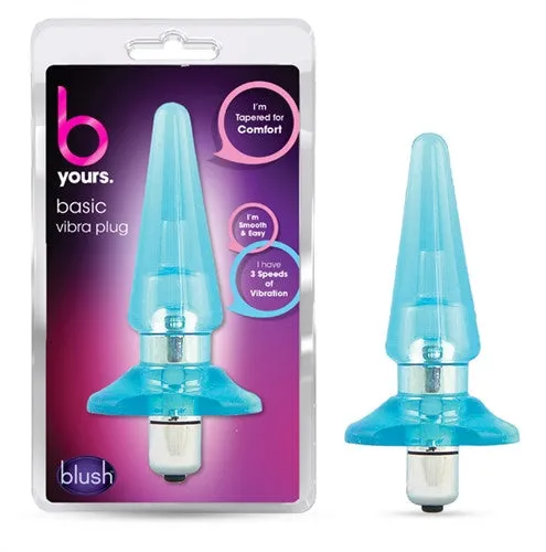 Anal Blush Novelties Sassy Vibra Plug Blue