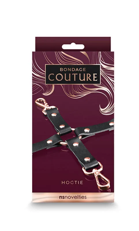 Anal | Bondage Couture - Hog Tie - Black - nsnovelties Anal | Bondage Couture - Hog Tie - Black - nsnovelties