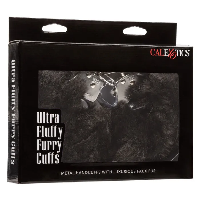Anal | CalExotics Ultra Fluffy Furry Cuffs - Black
