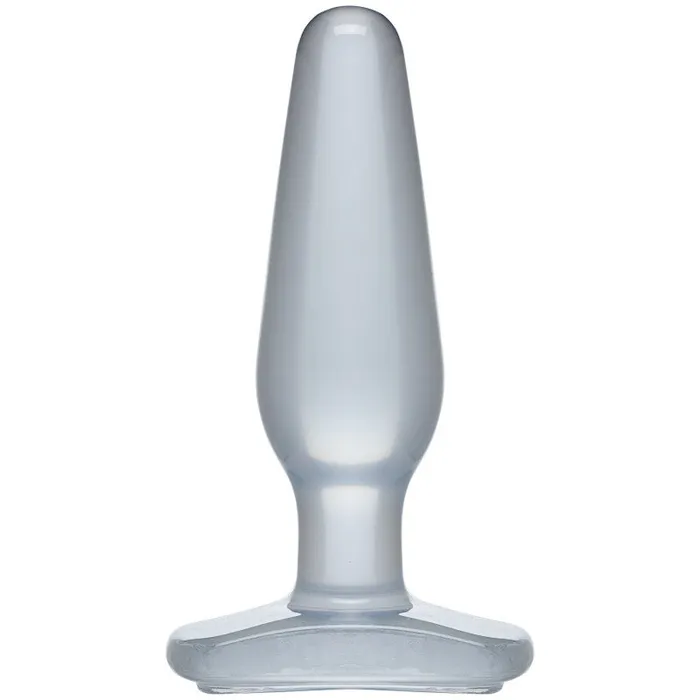 Anal | Doc Johnson Crystal Jellies Medium Butt Plug - Clear Anal | Doc Johnson Crystal Jellies Medium Butt Plug - Clear