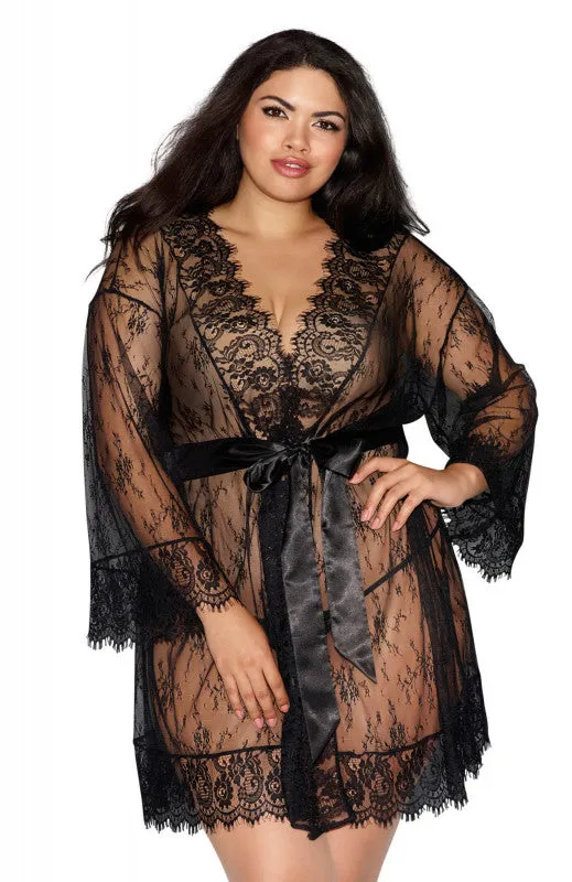 Anal Dreamgirl Robe 1x Black