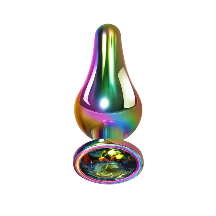 Anal | Evolved Novelties Rainbow Metal Plug Small