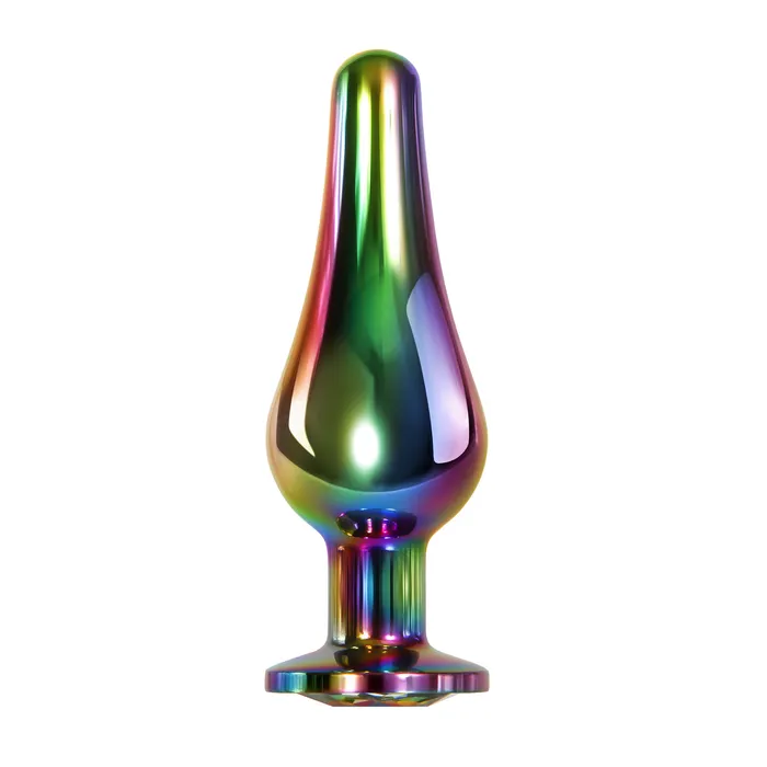 Anal | Evolved Novelties Rainbow Metal Plug Small