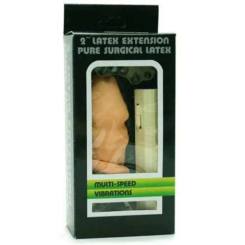Anal Golden Triangle Latex Extension 2Inch Vibrating