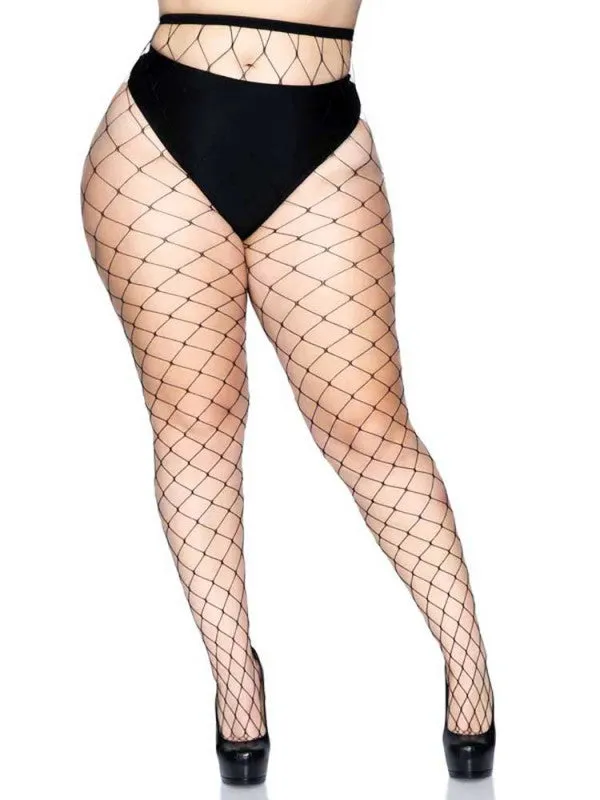 Anal | Leg Avenue Fence Net Pantyhose - Queen - Black Anal | Leg Avenue Fence Net Pantyhose - Queen - Black