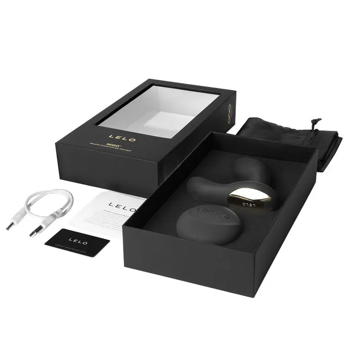 Anal | Lelo Lelo Hugo Luxury Prostate Massager Black