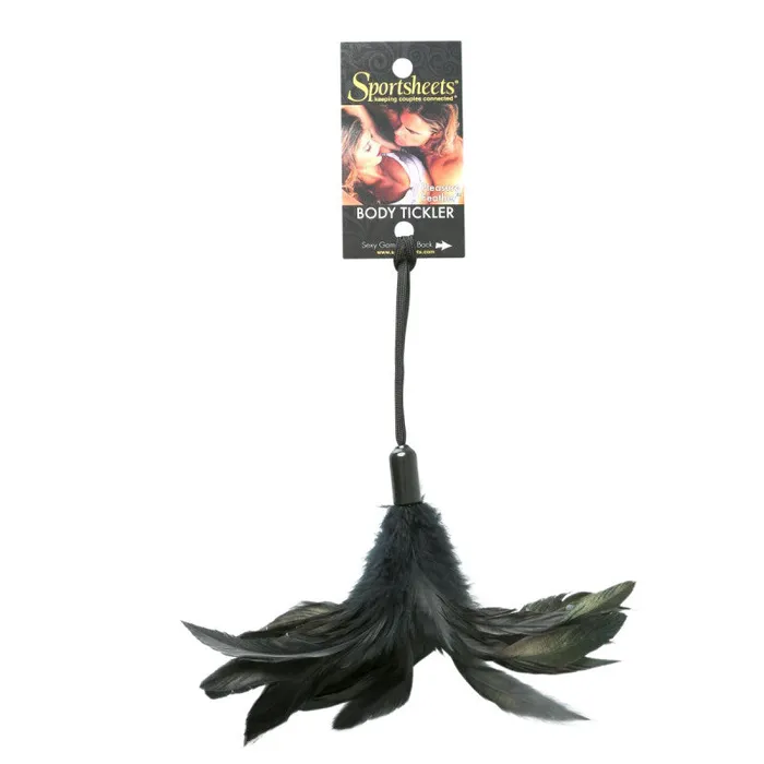 Anal Pleasure Feather Black Sportsheets
