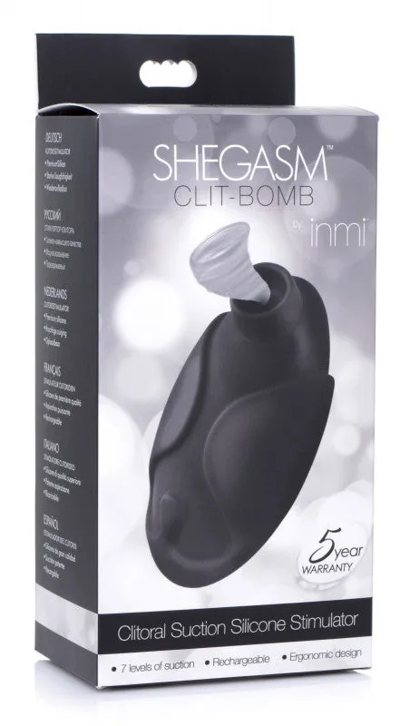 Anal | Shegasm Clit-Bomb - Black - XR Brands inmi Anal | Shegasm Clit-Bomb - Black - XR Brands inmi