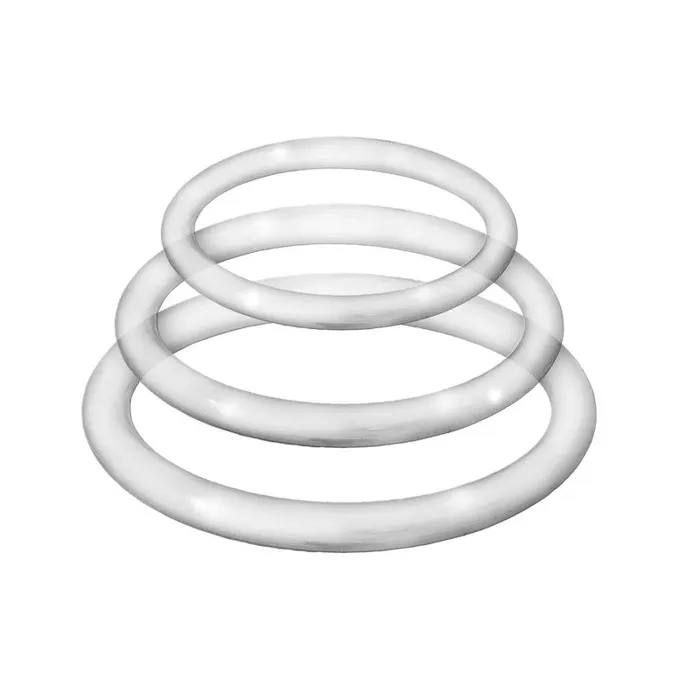 Anal | Silicone Rings - Clear - Nasstoys Anal | Silicone Rings - Clear - Nasstoys