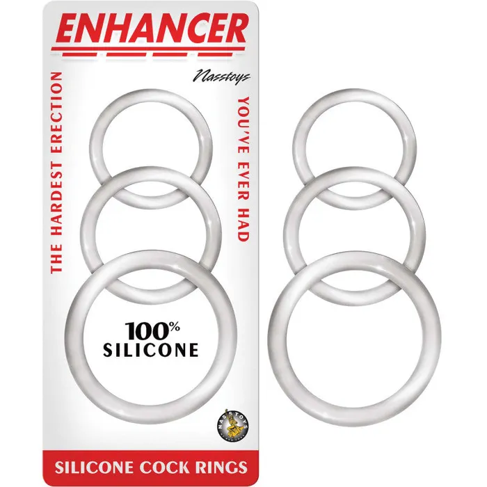 Anal | Silicone Rings - Clear - Nasstoys Anal | Silicone Rings - Clear - Nasstoys
