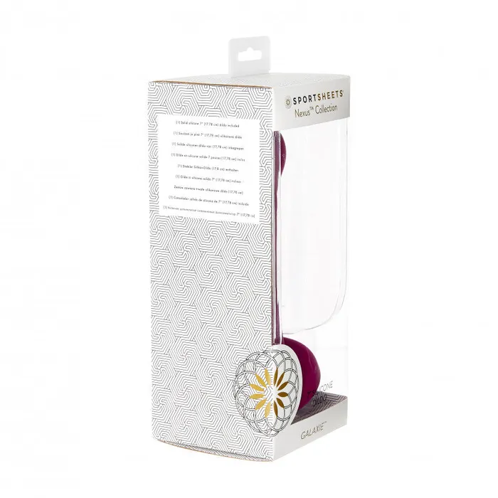 Anal | Sportsheets Nexus Collection - Galaxie - 7 Inch Silicone - Plum Anal | Sportsheets Nexus Collection - Galaxie - 7 Inch Silicone - Plum