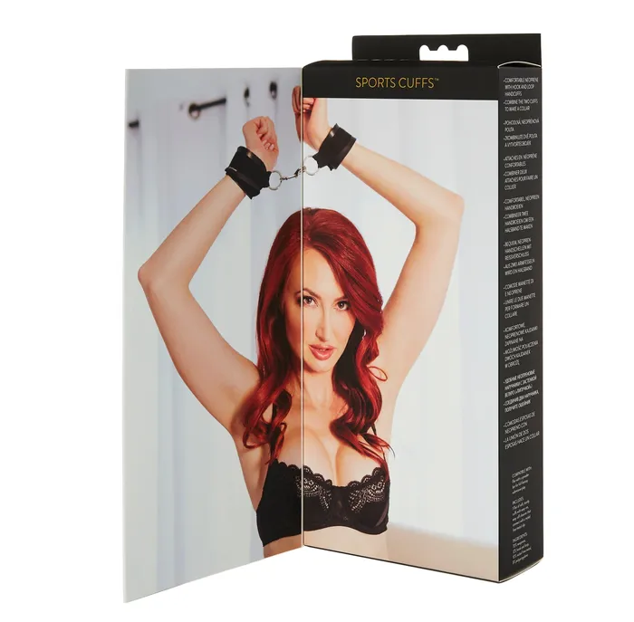 Anal | Sportsheets Sports Cuffs - Black