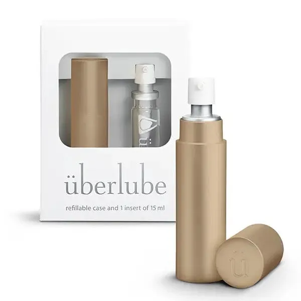 Anal Uberlube Uberlube Gold GoodtoGo Traveler Lube Set Refills 15ml