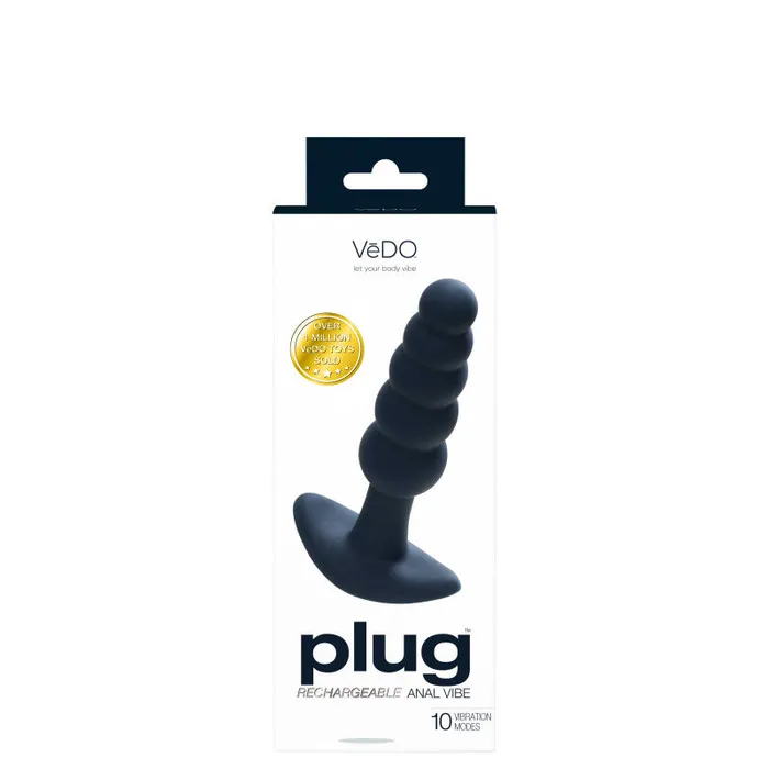 Anal VeDO Plug Rechargeable Anal Vibe Black Pearl