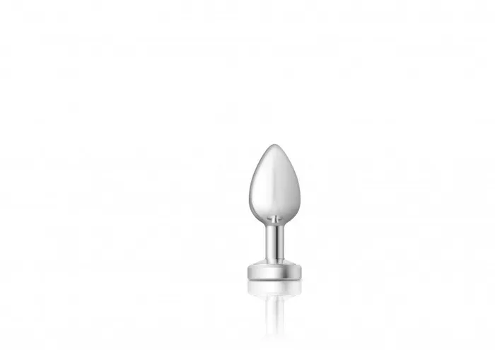 Anal | Viben Cheeky Charms - Silver Metal Butt Plug - Light Up - Medium Anal | Viben Cheeky Charms - Silver Metal Butt Plug - Light Up - Medium