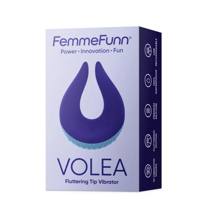 Anal | Volea - Dark Purple / Light Blue Base - Femme Funn Anal | Volea - Dark Purple / Light Blue Base - Femme Funn
