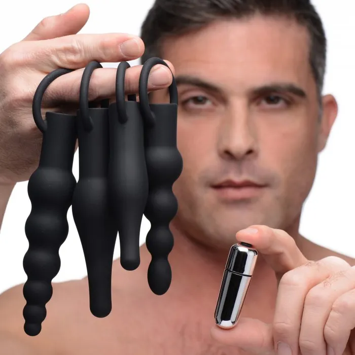 Anal | XR Brands Master Series Premium Ringed Rimmers 3x Rimming Anal Training Set