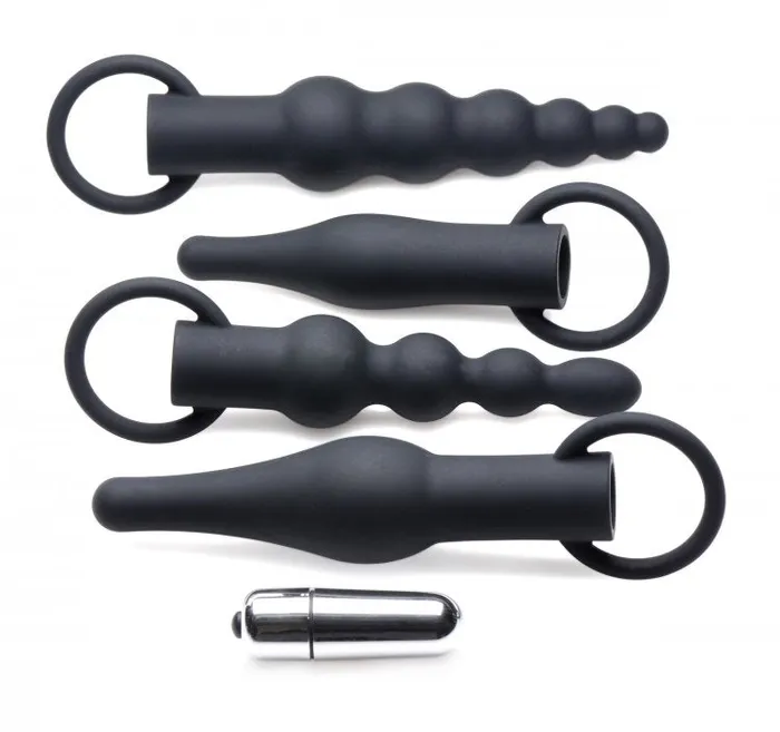 Anal | XR Brands Master Series Premium Ringed Rimmers 3x Rimming Anal Training Set