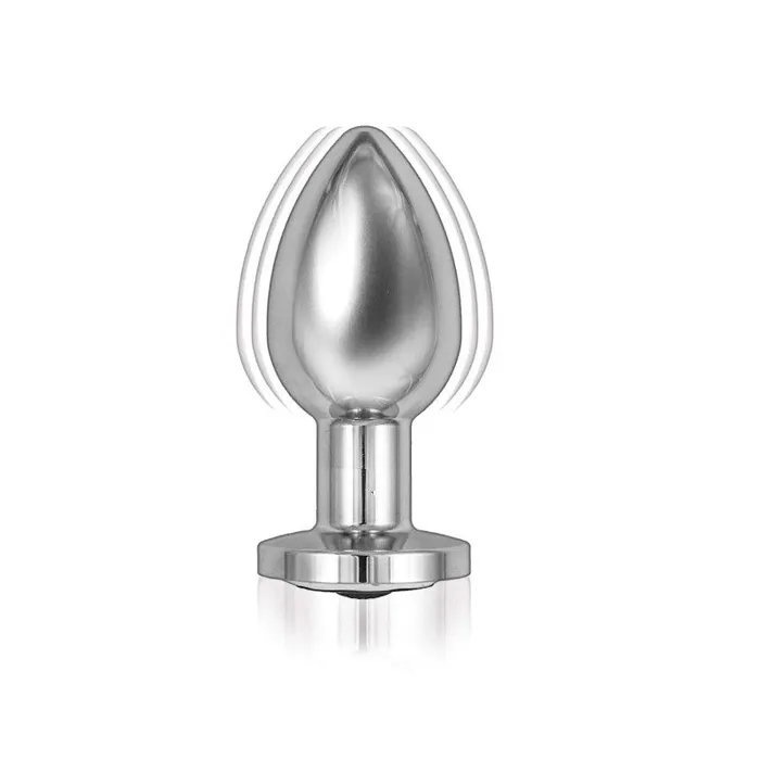 Ass-Sation Remote Vibrating Metal Plug - Silver | Nasstoys Anal Ass-Sation Remote Vibrating Metal Plug - Silver | Nasstoys Anal