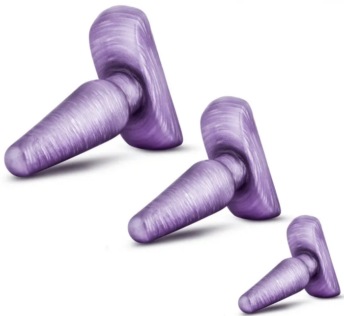 B Yours - Anal Trainer Kit - Purple Swirl | Blush Novelties Anal B Yours - Anal Trainer Kit - Purple Swirl | Blush Novelties Anal
