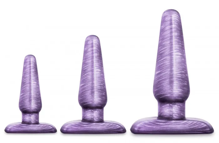 B Yours - Anal Trainer Kit - Purple Swirl | Blush Novelties Anal B Yours - Anal Trainer Kit - Purple Swirl | Blush Novelties Anal