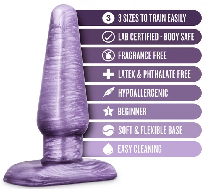 B Yours - Anal Trainer Kit - Purple Swirl | Blush Novelties Anal B Yours - Anal Trainer Kit - Purple Swirl | Blush Novelties Anal