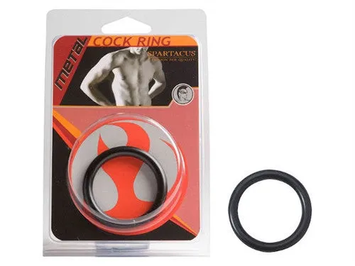 Black Steel C Ring 15Inch Spartacus Anal