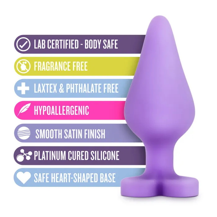 Blush Novelties Naughty Candy Heart - Do Me Now - Purple | Vibrators Blush Novelties Naughty Candy Heart - Do Me Now - Purple | Vibrators