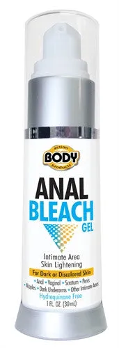 Body Action Anal Bleach Gel 1 Oz Body Action Anal
