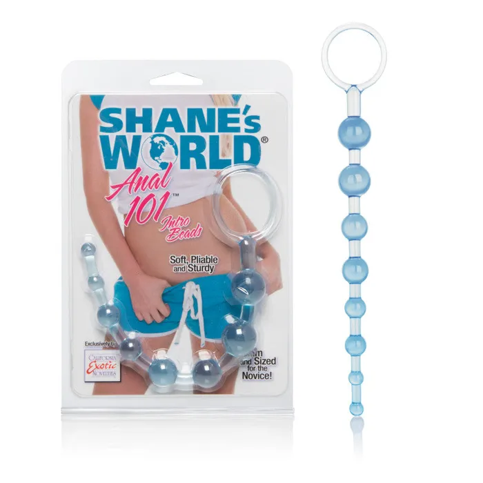 CalExotics Anal Anal 101 Intro Beads Blue