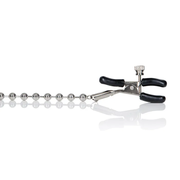 CalExotics Anal | Silver Beaded Nipple Clamps CalExotics Anal | Silver Beaded Nipple Clamps