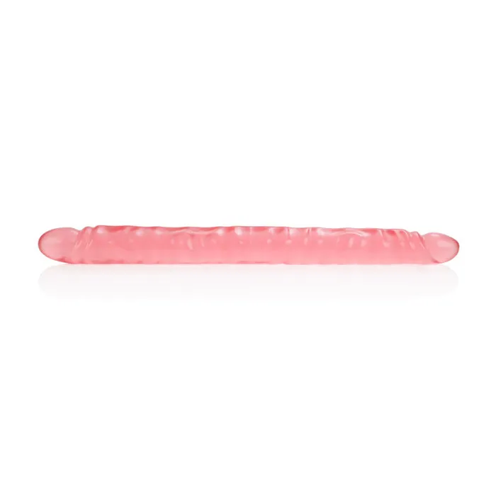 CalExotics Dildos | Slim Jim Duo 17in Veined Super Slim Dong - Translucence