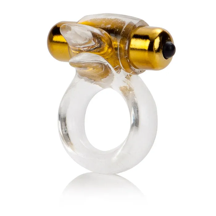 CalExotics Vibrators | Extreme Pure Gold Double Trouble Couples CalExotics Vibrators | Extreme Pure Gold Double Trouble Couples