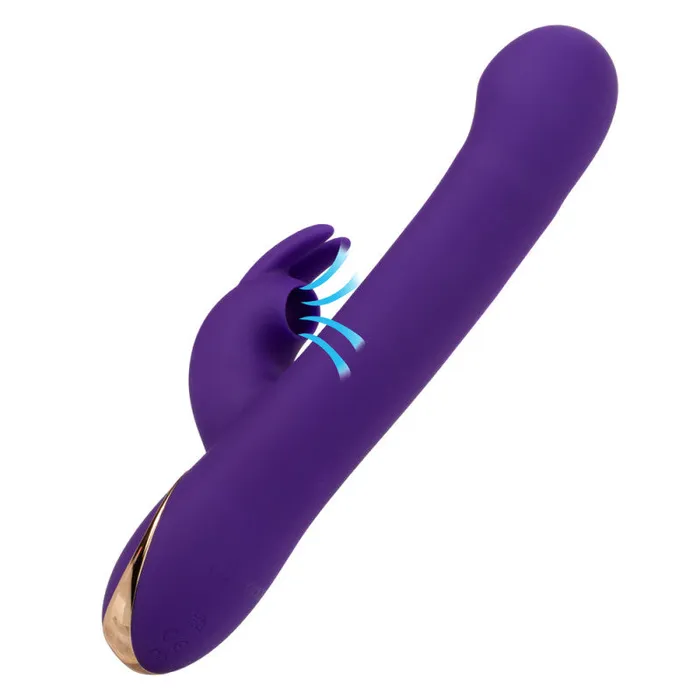 CalExotics Vibrators | Jack Rabbit Signature Silicone Suction Rabbit -  Purple