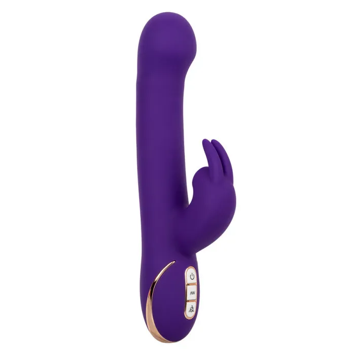 CalExotics Vibrators | Jack Rabbit Signature Silicone Suction Rabbit -  Purple