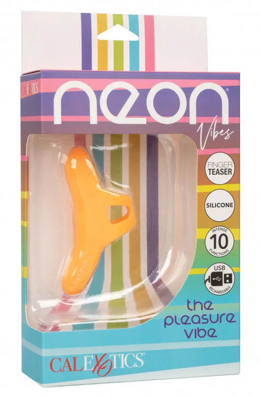 CalExotics Vibrators | Neon Vibes - the Pleasure Vibe - Orange Orange CalExotics Vibrators | Neon Vibes - the Pleasure Vibe - Orange Orange