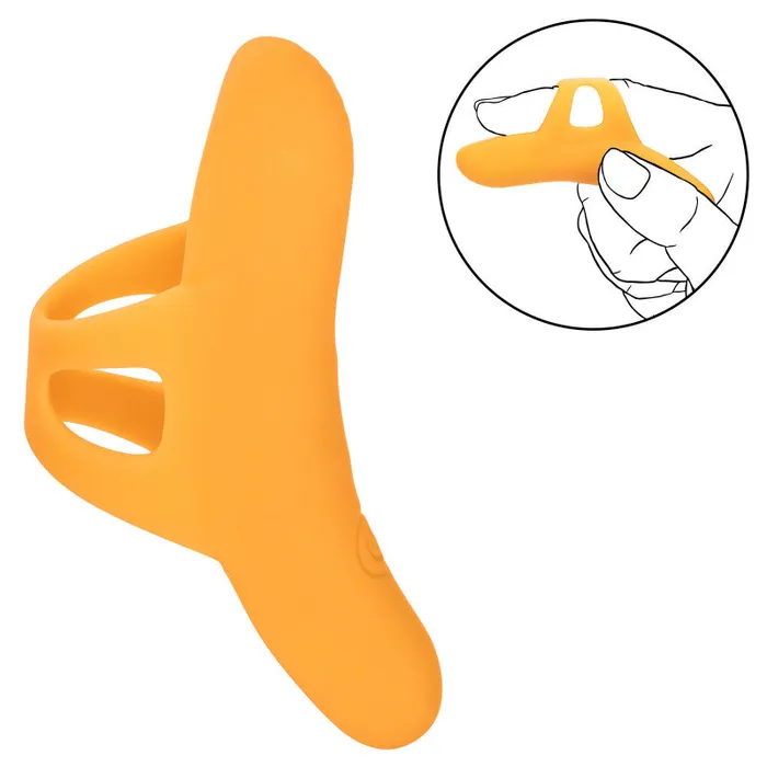 CalExotics Vibrators | Neon Vibes - the Pleasure Vibe - Orange Orange CalExotics Vibrators | Neon Vibes - the Pleasure Vibe - Orange Orange