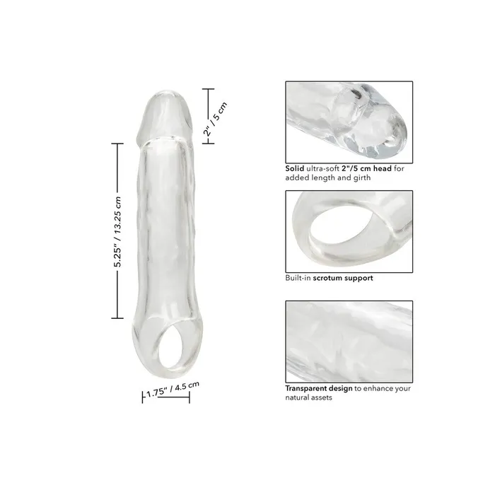 California Exotic CalExotics Performance Maxx Clear Extension 7.5 Inches | Dildos