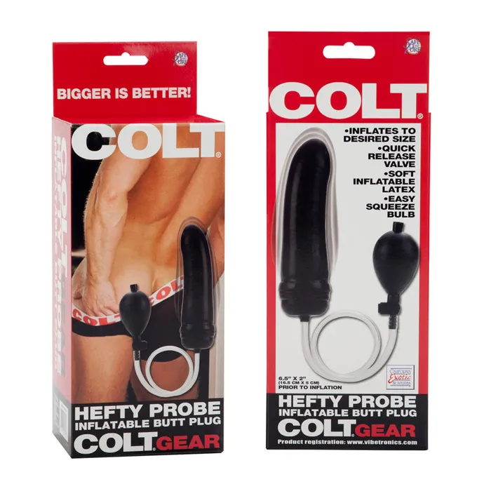 California Exotic Novelties Colt Hefty Probe Black | Anal