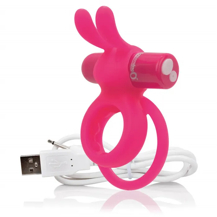 Charged Ohare Rechargeable Rabbit Vibe - Pink | Screaming O Vibrators Charged Ohare Rechargeable Rabbit Vibe - Pink | Screaming O Vibrators