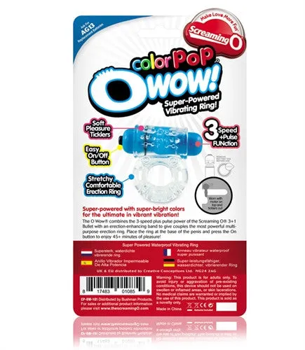 Colorpop O Wow! - Assorted Colors - Each | Screaming O Vibrators Colorpop O Wow! - Assorted Colors - Each | Screaming O Vibrators