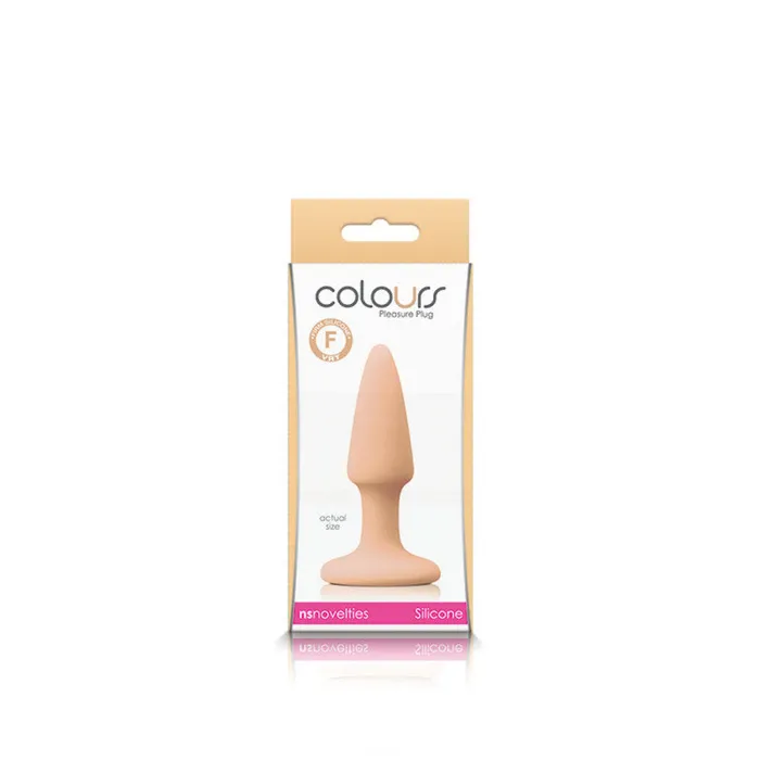 Colors Pleasures Mini Plug White nsnovelties Anal