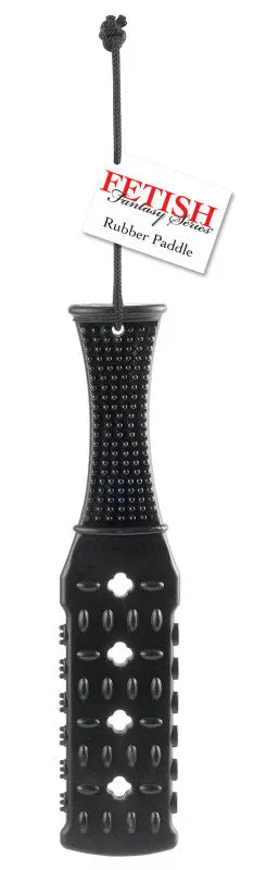 Couples Fetish Fantasy Series Rubber Paddle Black Pipedream