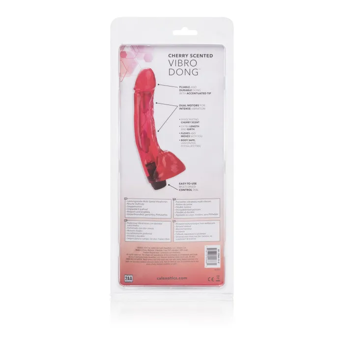 Dildos | CalExotics Tera Patrick's Cherry Scented Vibro-Dong Dildos | CalExotics Tera Patrick's Cherry Scented Vibro-Dong